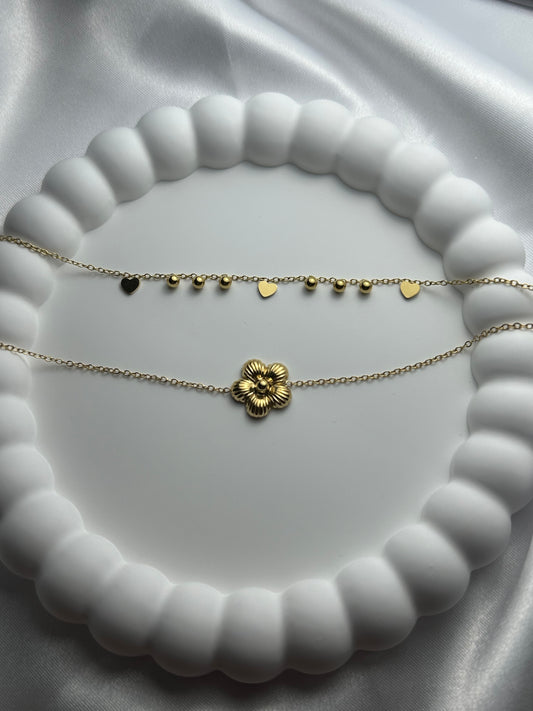 Armband - twinkle of love goud