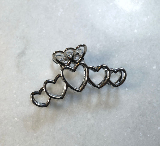 Haarklem - love all over zilver